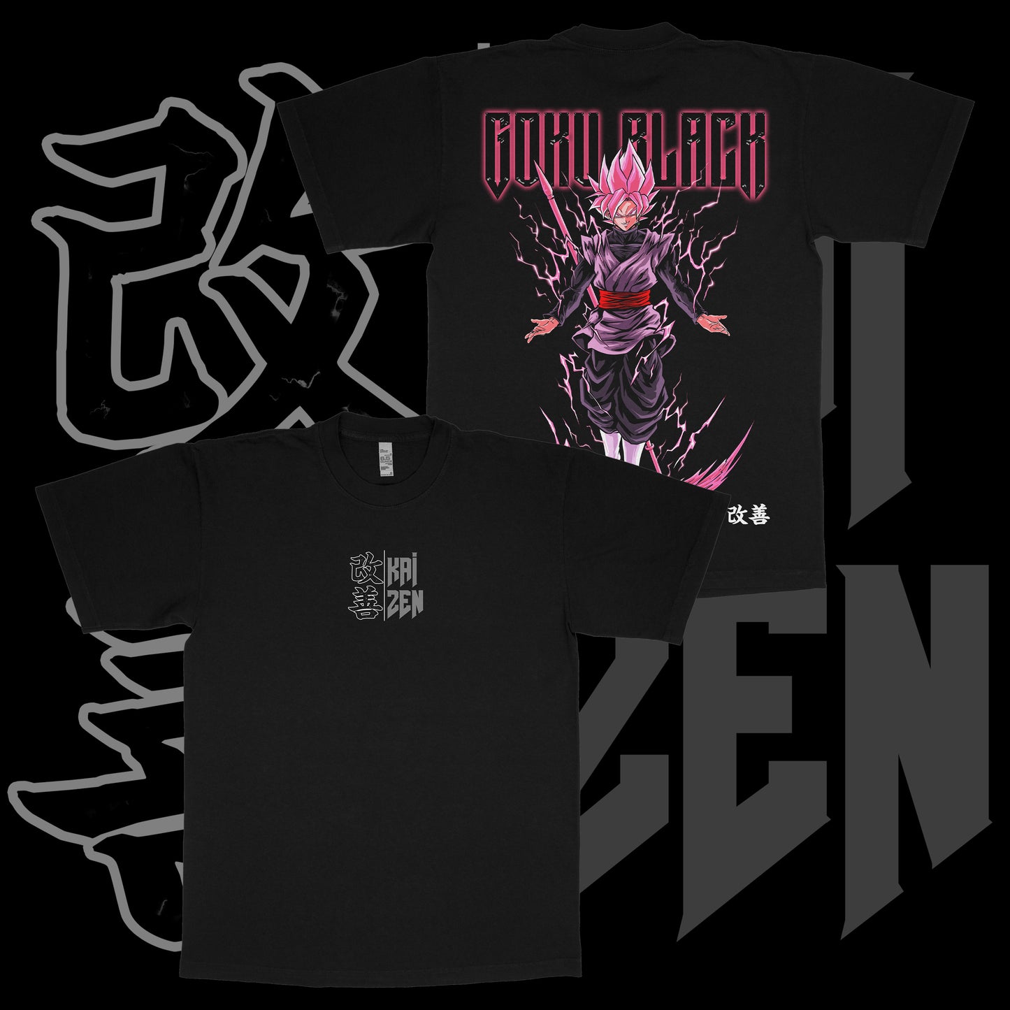 Goku Black | Back Print