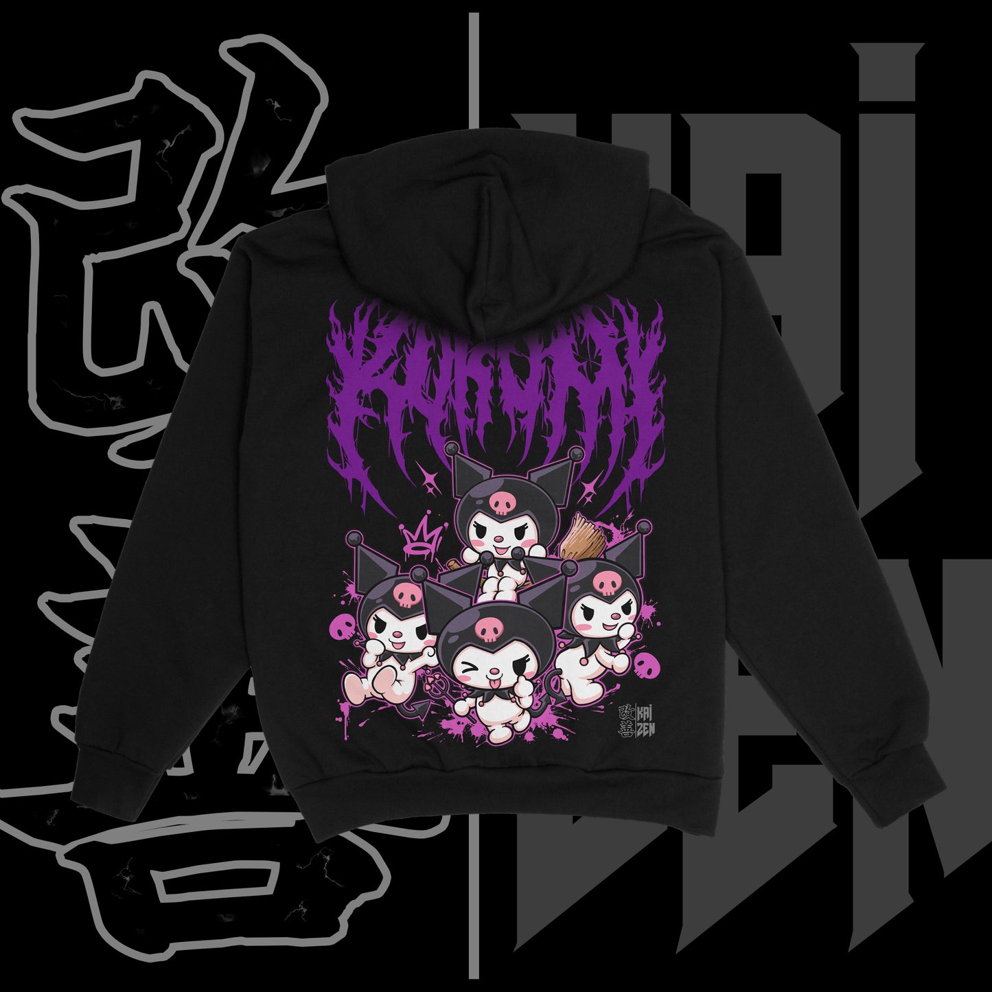 Kuromi Heavyweight Hoodie