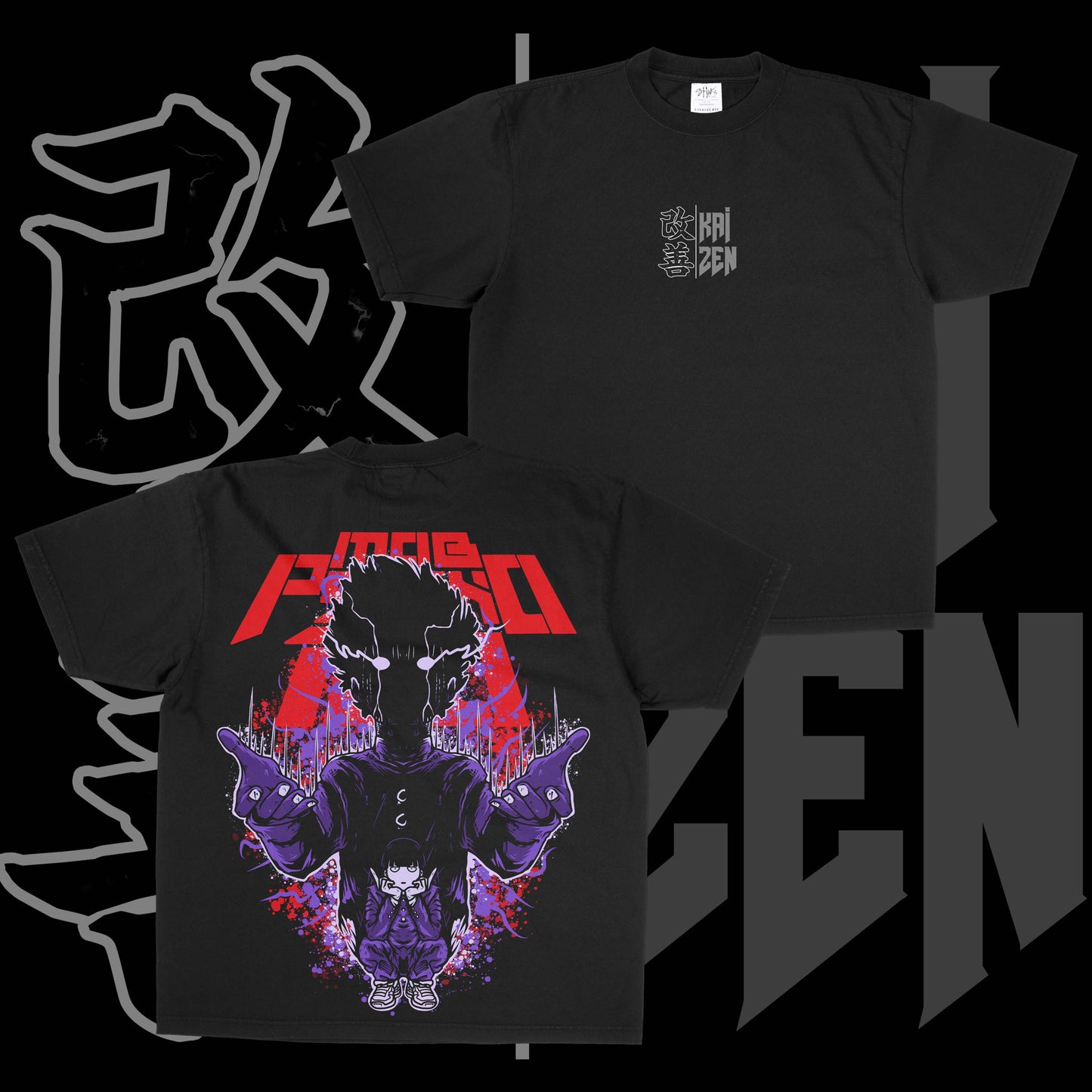 Mob Psycho | Back Print