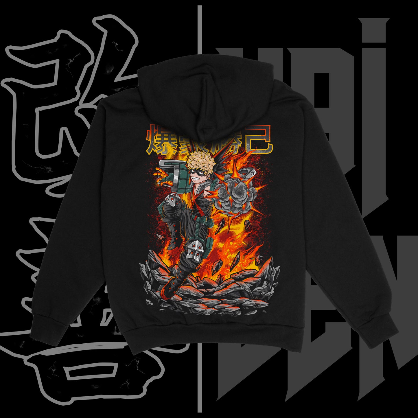 Bakugo Heavyweight Hoodie