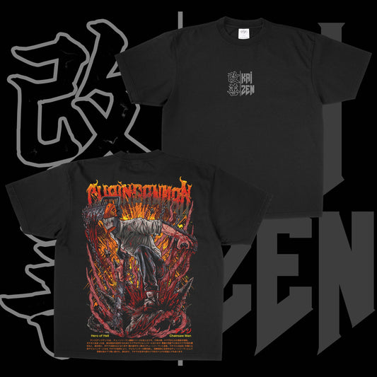 Chainsaw Man. | Back Print