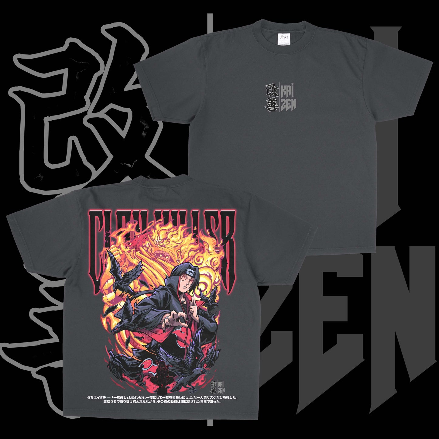 Clan Killer Itachi | Back Print