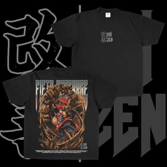 Fifth Kazekage Gaara | Back Print