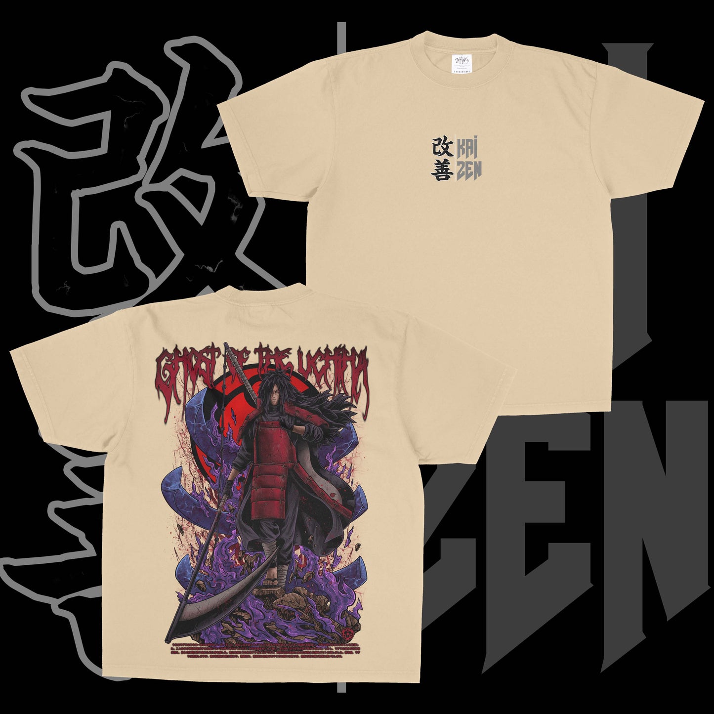 Ghost of the Uchiha | Back Print
