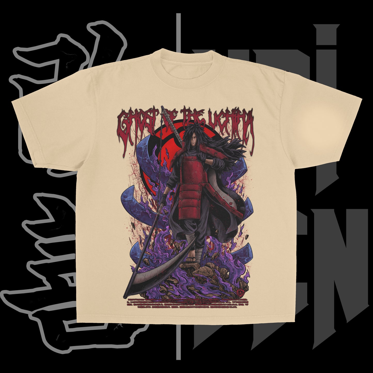 Ghost of the Uchiha | Front Print