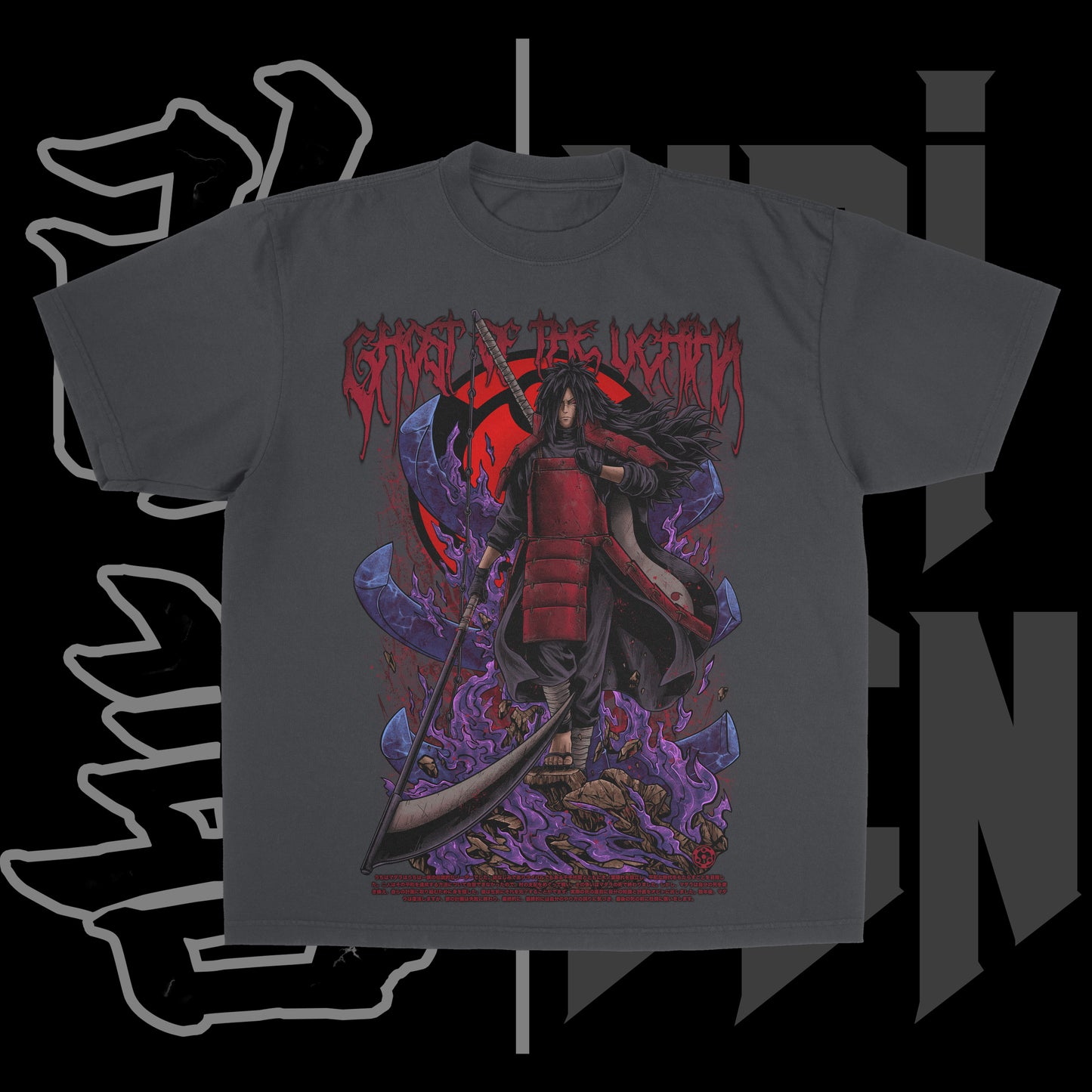 Ghost of the Uchiha | Front Print