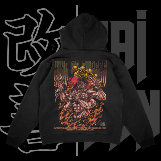 King of Curses Heavyweight Hoodie