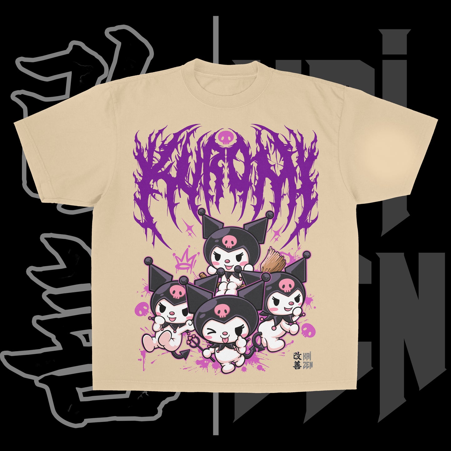 Kuromi | Front Print