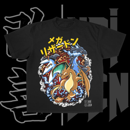 Mega Charizard | Front Print