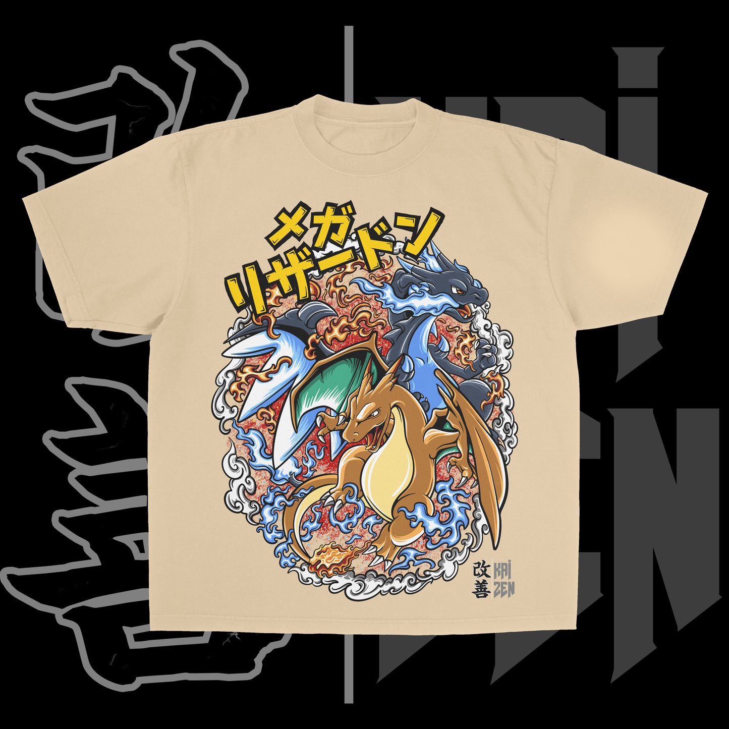 Mega Charizard | Front Print