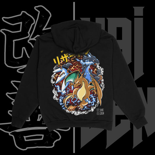 Mega Charizard Heavyweight Hoodie