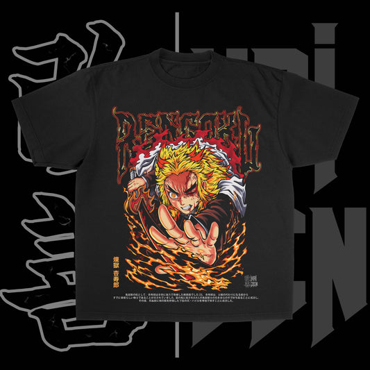 Fire Breathing | Front Print
