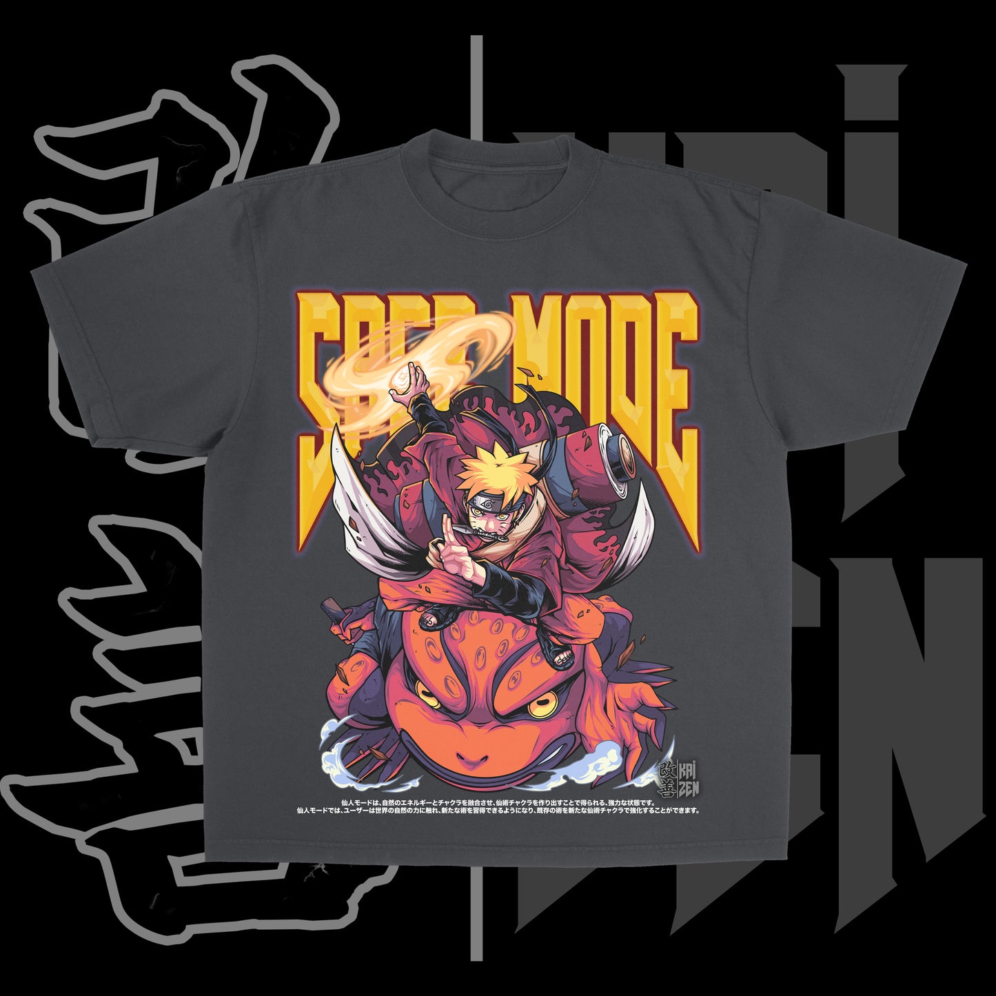 Sage Mode Naruto | Front Print