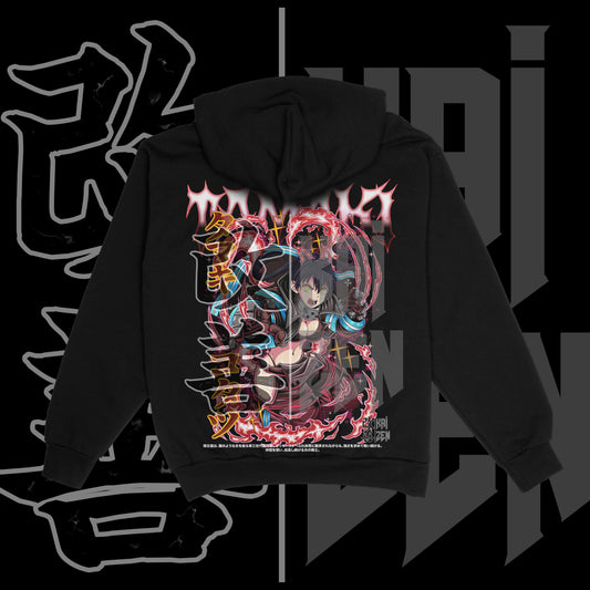 Flame Cat Heavyweight Hoodie