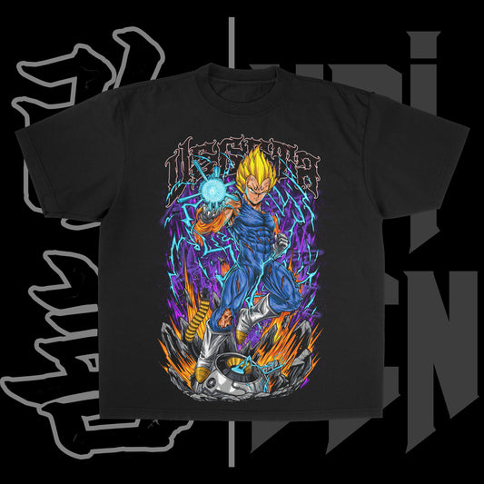 Majin Vegeta | Front Print