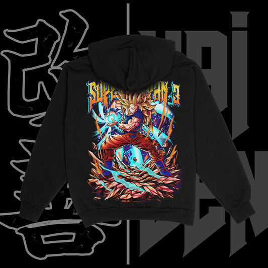 SS3 Goku Heavyweight Hoodie